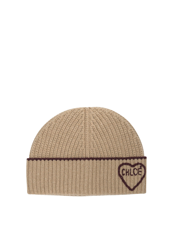 Chloé Encoeur Cappelli - Marrone | bab4fdc3d8a44a2b55356be886959a7f0064c345