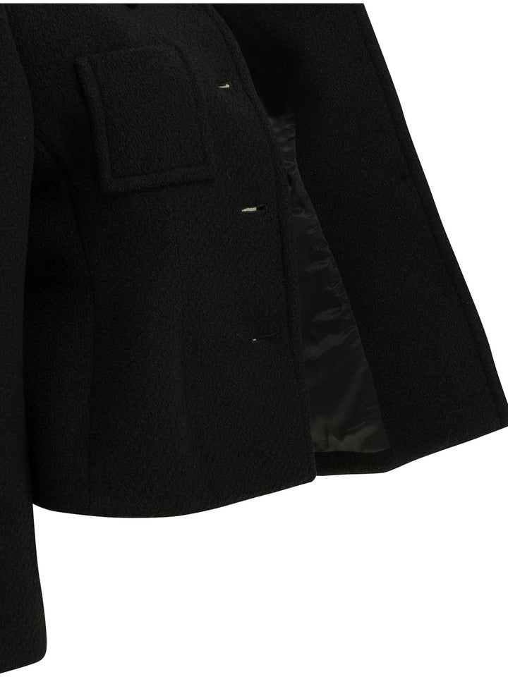 Chloé Wool Blazer Jackets and Coats - Nero | 67c70cb1f70bd0a76b6e0ab435680d60620e7cde