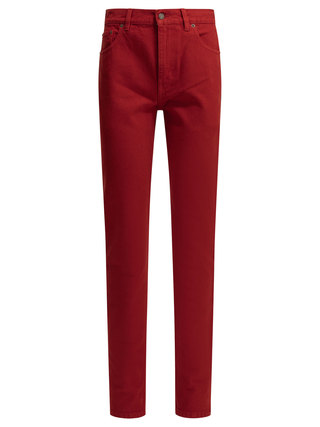 Chloé Straight-Leg Jeans - Rosso | d65927e33ffc76d83148d0c9212dce74cd326ded