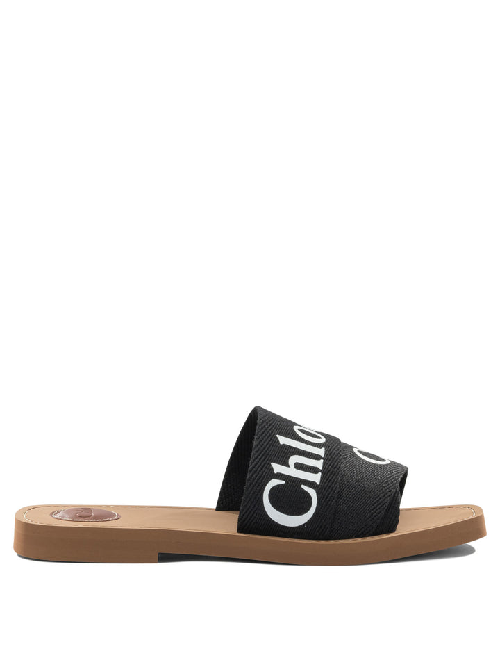 Chloé Woody Sandali - Nero | a35d783f557143f7391461c35470028a7985f654