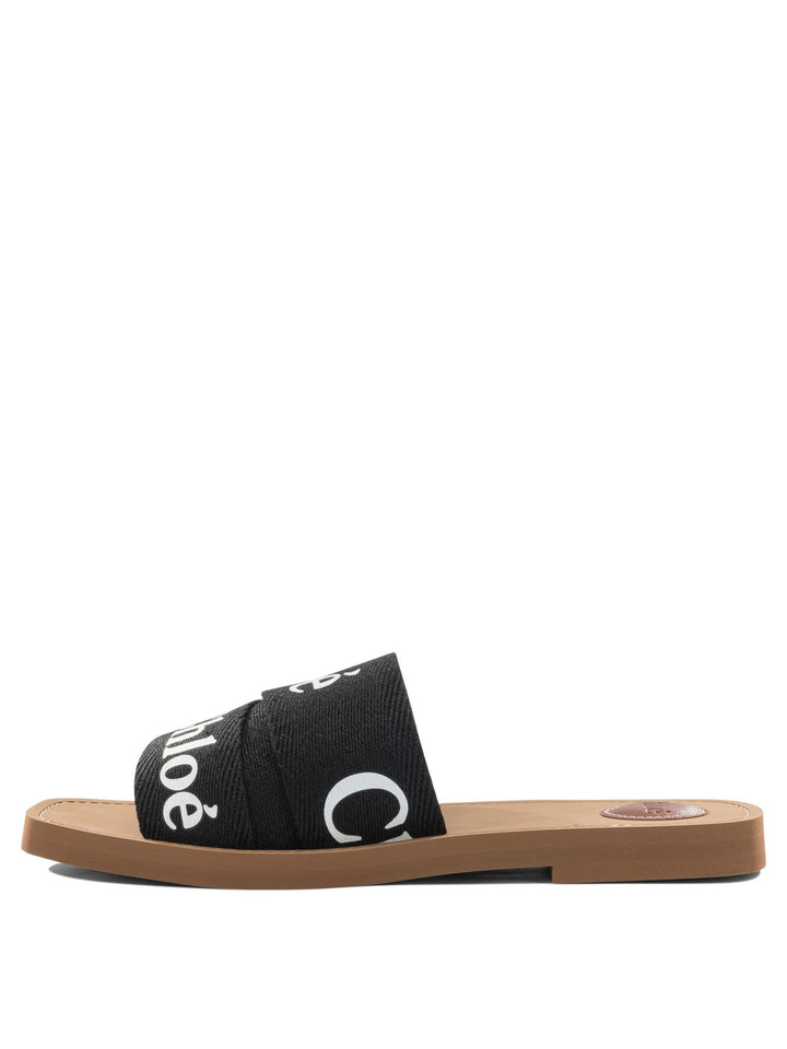 Chloé Woody Sandali - Nero | 1d2fe834eeddcc2e1459592dddc27d5e78d1a1e1