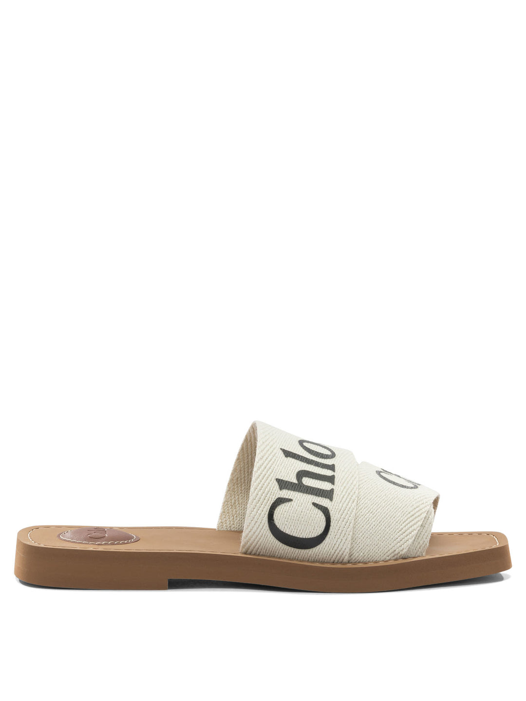 Chloé Woody Sandali - Bianco | bcfdcbbff81222d78aa1241ec2a963807cba91b0