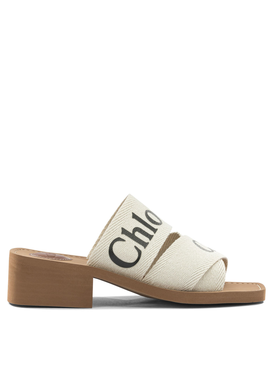 Chloé Woody Sandali - Bianco | 6764c7fce2b25a3405ece41dfd20c3b4b02a827a
