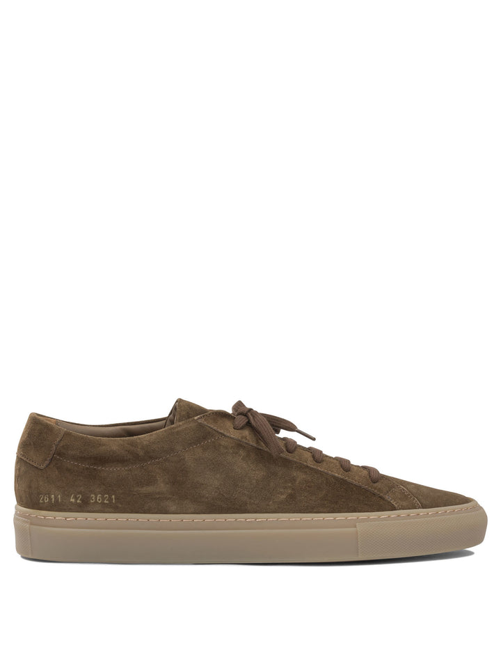 Common Projects Achilles Premium Sneakers & Slip-On - Marrone | 43dcc6df1f80ac98a03c4f6fd1f132fae0f2409f