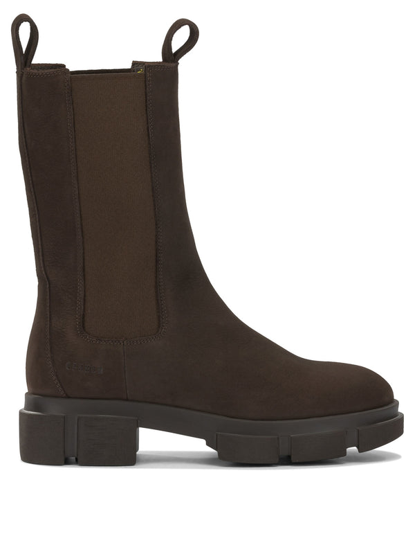 Stiefel und Stiefeletten Braun