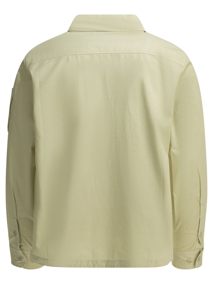 C.P. Company Organic Gabardine Jackets and Coats - Beige | 24d0a1476288c3026a0e6256277fc20fdf2d4709