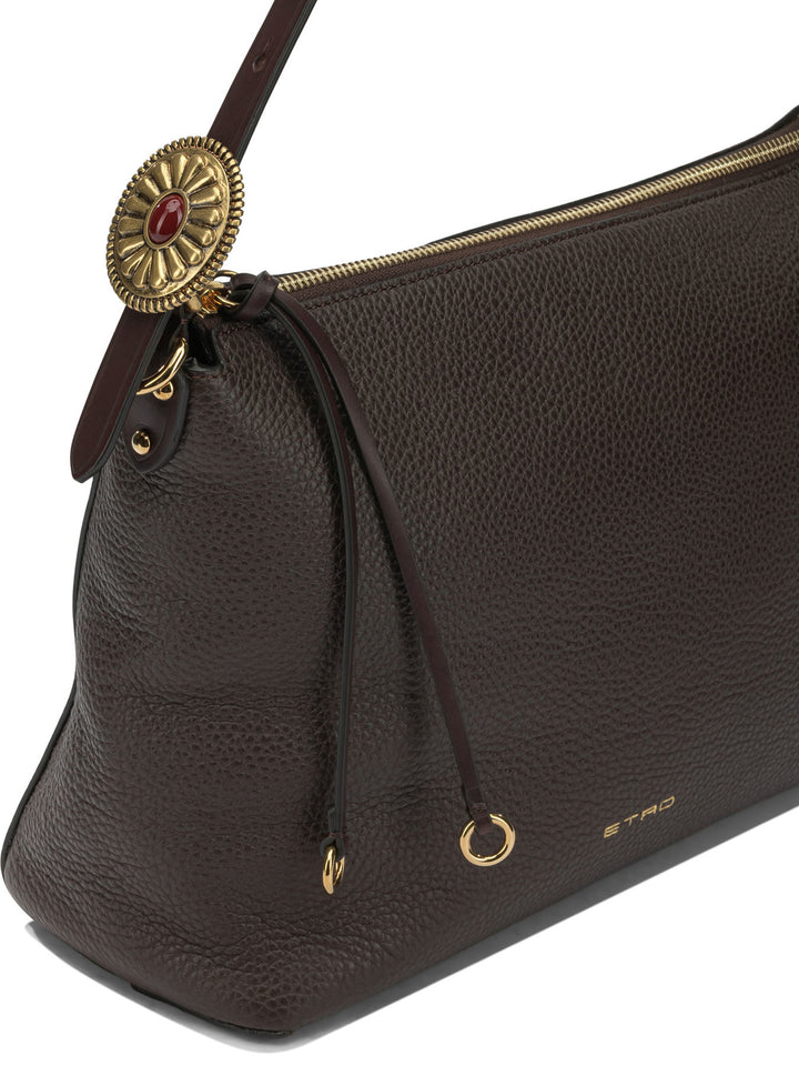 Etro Rosette Borse a Spalla e Tracolla - Marrone | fc602b2a1c17f704ff53b6b7f23f8a490e1a19a9