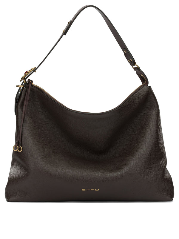 Large Leather Shoulder Bag Borse A Spalla E Tracolla Marrone