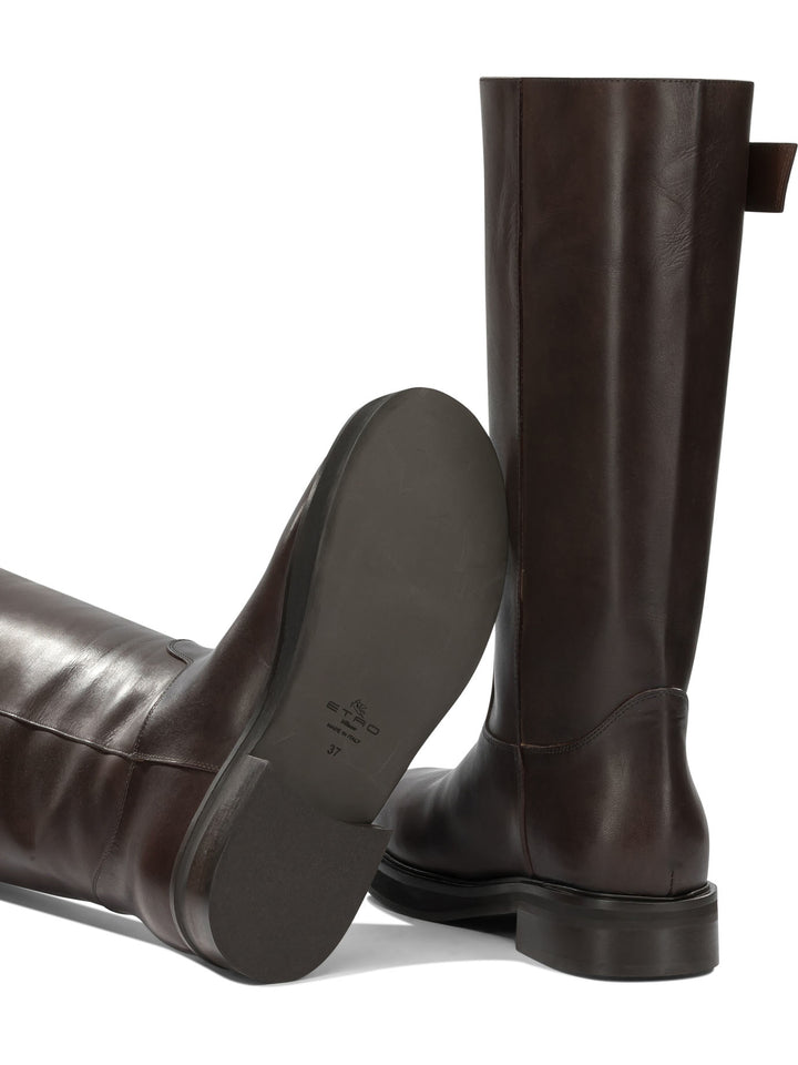 Etro Paisley Boots and Ankle Boots - Marrone | 2dc4cbecd8c6ae455e1192620bfd612cf3666cbf