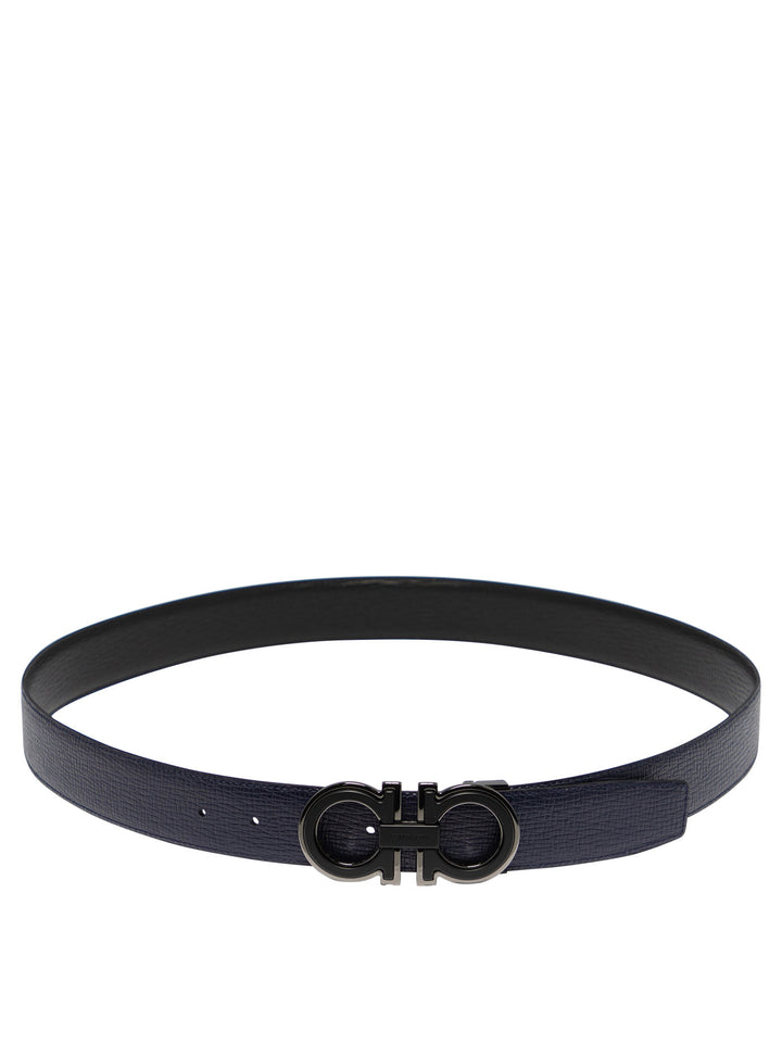 Ferragamo Gancini Cinture - Nero | f6290c928bc767a82ebeb4420f117ea08cb0eb12
