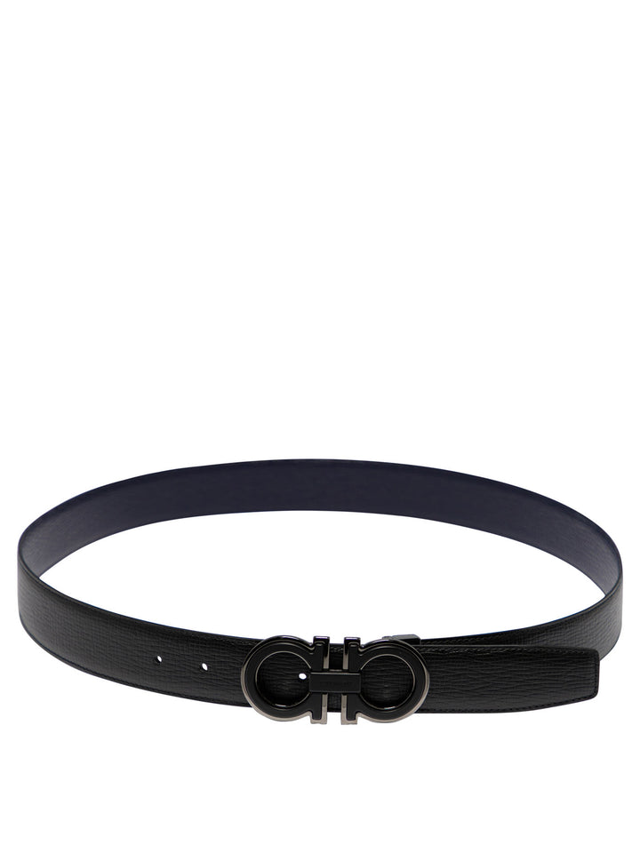 Ferragamo Gancini Cinture - Nero | 97b57ef7d73123b432d096f635d01d4e910217f2