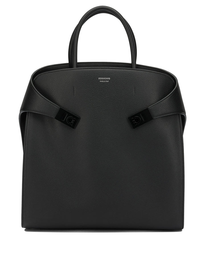 Ferragamo Hug Borse a Mano Nero