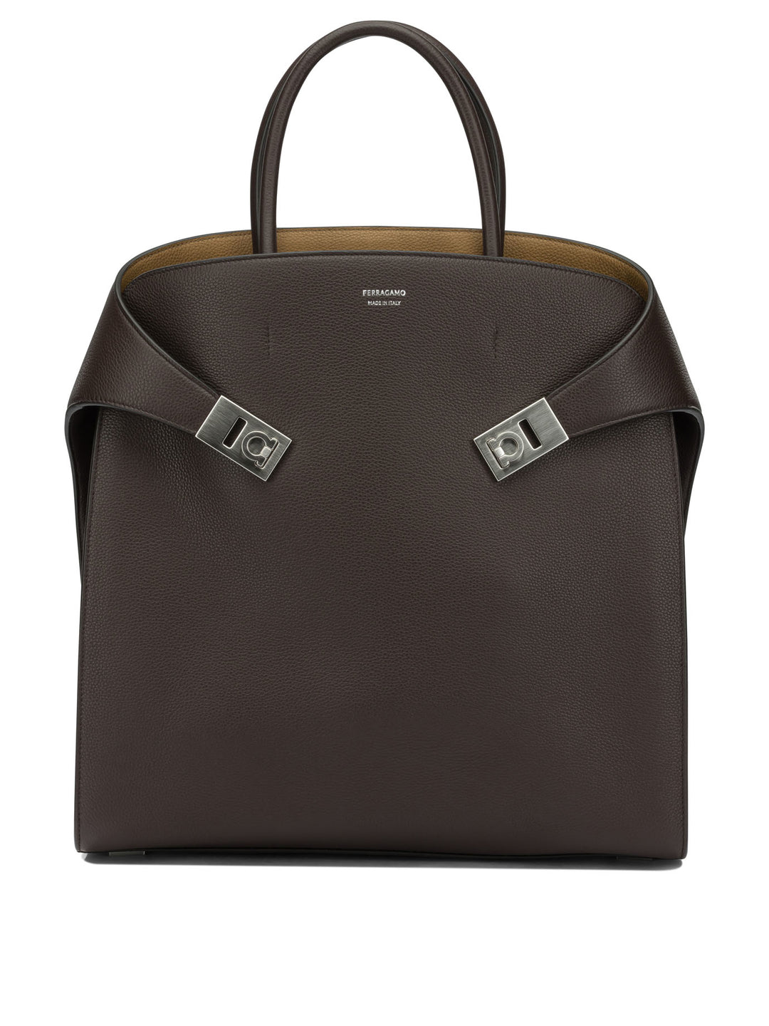 Ferragamo Hug Handbags - Marrone | bf21ffda061d3d560d88c0675b459384e8deb203