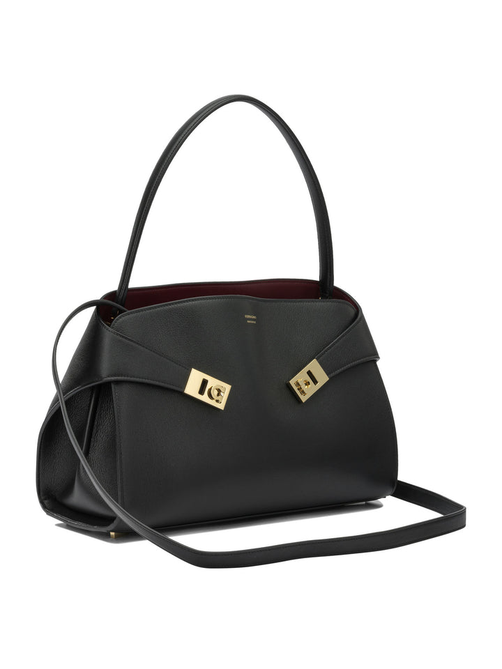 Ferragamo Hug Handbags - Nero | c104e6c20c72053730156c39658fbb9873c85dc6