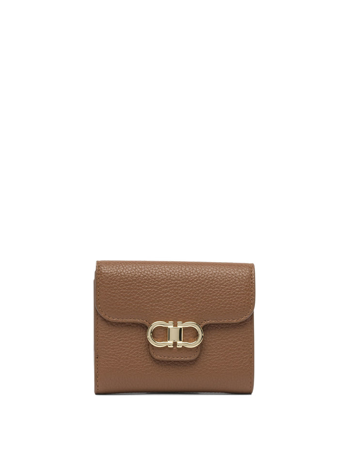 Ferragamo Gancini Wallets & Card holders - Marrone | 7844e8aa7f41cbdf74f1c92ecc7a26a3ed85b4bb