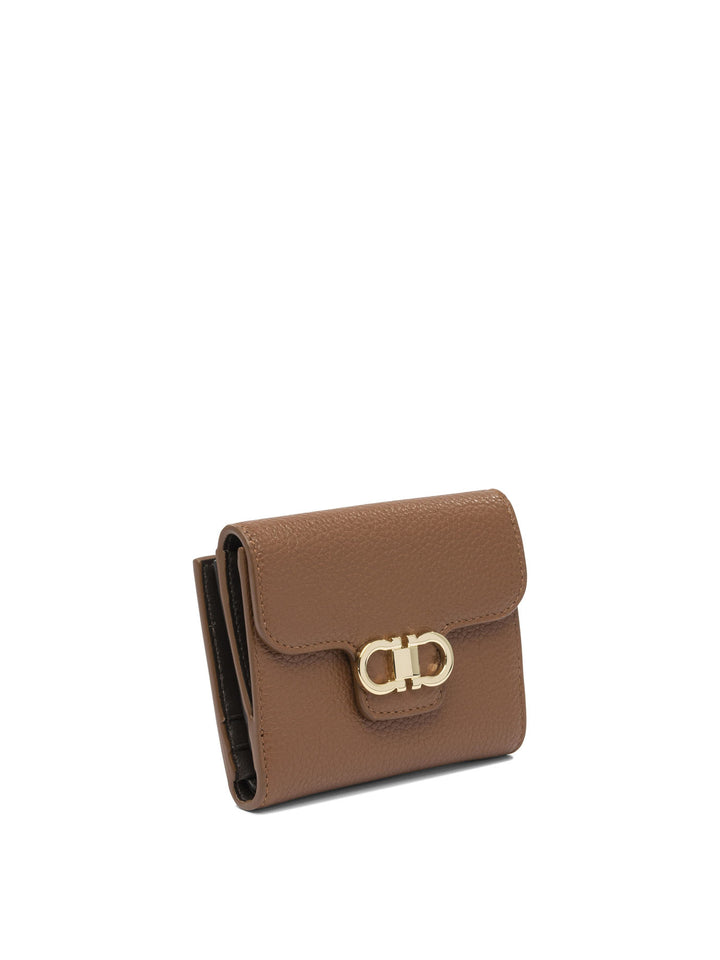 Ferragamo Gancini Wallets & Card holders - Marrone | 0edc06fbf9aea2388575e9e9af9ee1d9c3616f8a