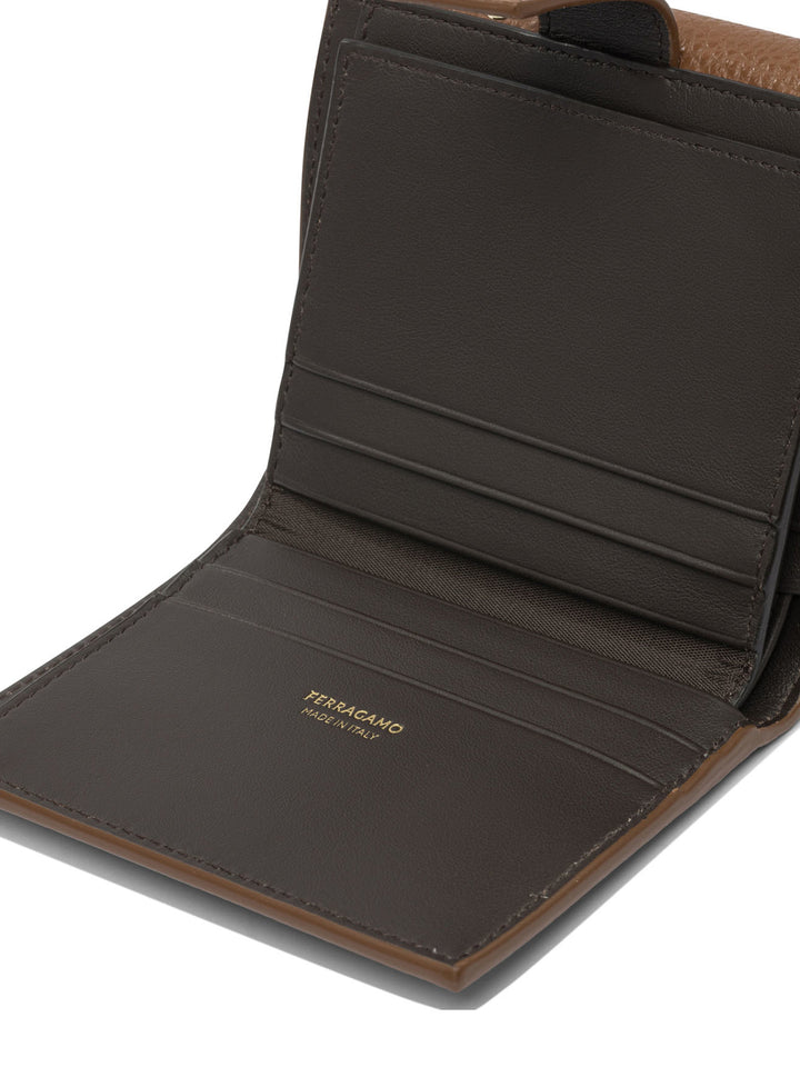 Ferragamo Gancini Wallets & Card holders - Marrone | 46b579dae033cf62fa285dfd859107f2a49916ea
