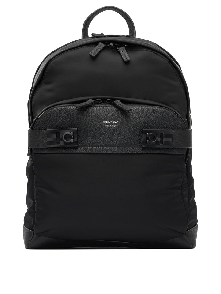 Ferragamo Gancini Zaini e Valigie - Nero | b03da50fce2daa97ca41c161c736080861f624b9