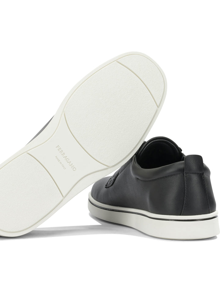 Ferragamo Alfie Sneakers & Slip-On - Nero | 209339bad8e46ae92b1140626b46046835faa47f