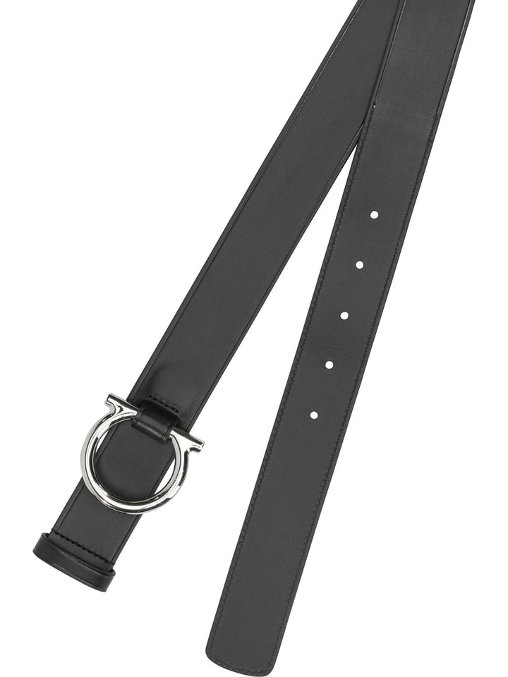 Ferragamo Gancini Cinture - Nero | 77e15da3ecdfc1a9b70285288933214b0a789305