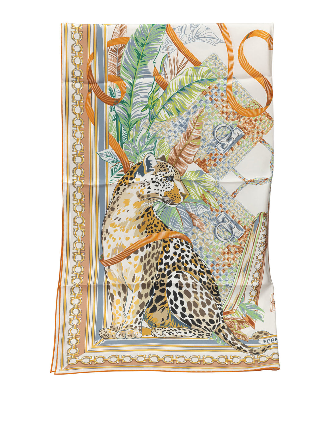 Ferragamo Feline Sciarpe & Foulard - Arancione | 0a73f929e9ffe797b47e8c5600bcef4177317cdd