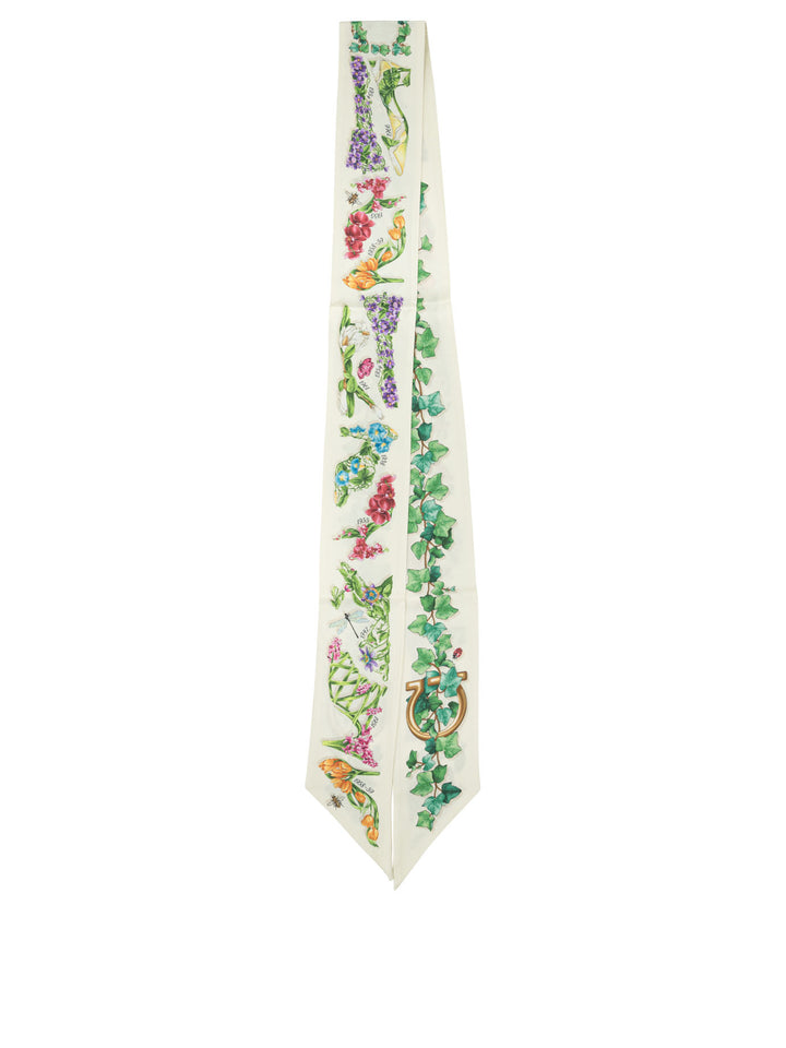 Ferragamo Eden Shoes Sciarpe & Foulard - Bianco | 1d7eb88e008d9498d826da89d11d9201c56542c9