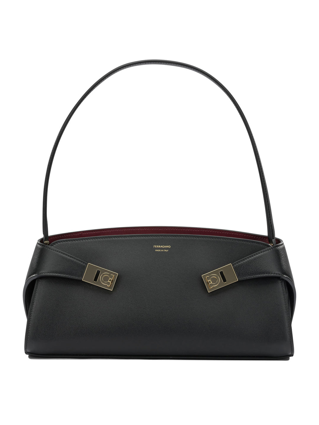 Ferragamo Hug East-West Borse a Spalla e Tracolla - Nero | fbefe85b5f568fe62b9045938e97a04313ce43bd