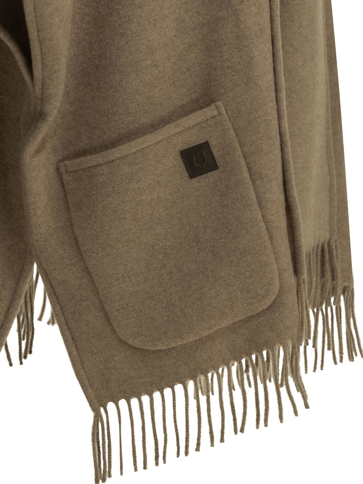 Ferragamo Easy Jackets and Coats - Marrone | acfbd6f45abf4a8fa6d5c10b09b9713d3d88bb39