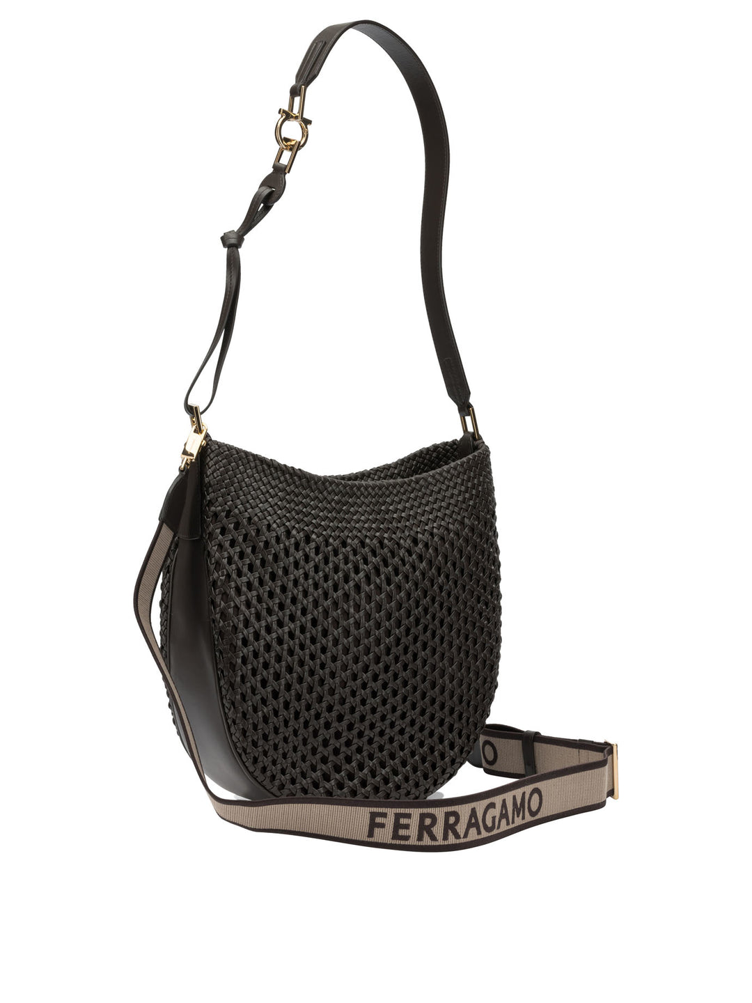 Ferragamo Hobo Smile Borse a Spalla e Tracolla - Marrone | a4b3ec5d4b0523d0fc4e49386e49237417b52cbb