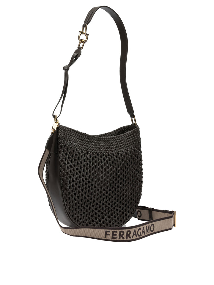 Ferragamo Hobo Smile Borse a Spalla e Tracolla - Marrone | a4b3ec5d4b0523d0fc4e49386e49237417b52cbb