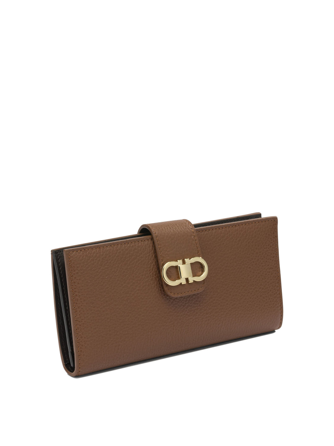 Ferragamo Gancini Continental Wallets & Card holders - Marrone | 472e03e9402547da6ca70141ef91a3e1c530e905