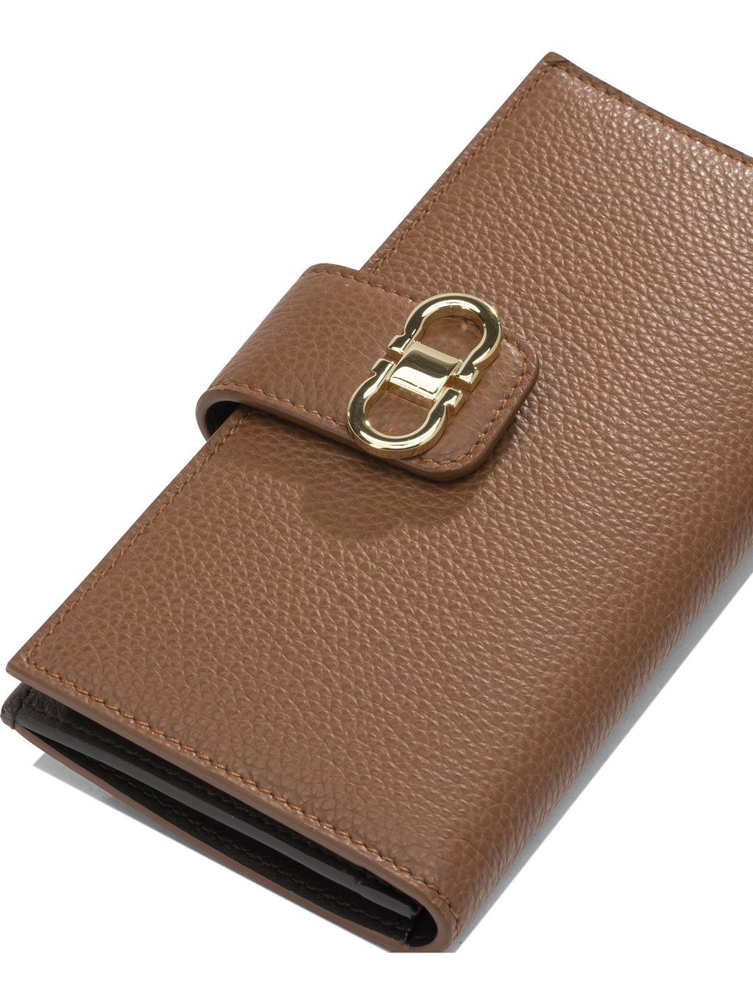 Ferragamo Gancini Continental Wallets & Card holders - Marrone | 67a2b6508fc970e394a9b3b82597b397c985cc8e