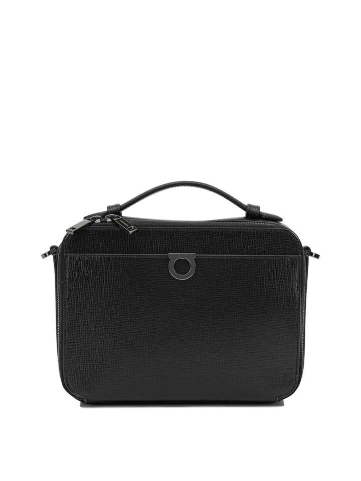 Ferragamo Gancini Borse a Tracolla - Nero | 0b9f79dfe5b0897b812f49aea671d346e310038d