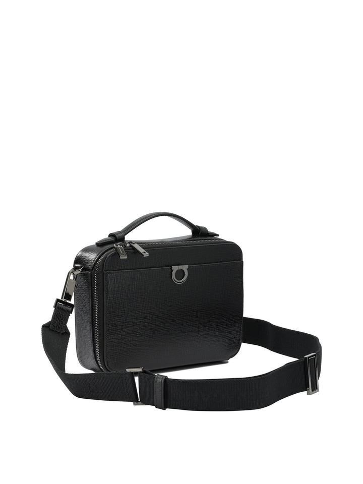 Ferragamo Gancini Borse a Tracolla - Nero | 4d4552e91e75e2c632e79531ecc221df648e2a3a