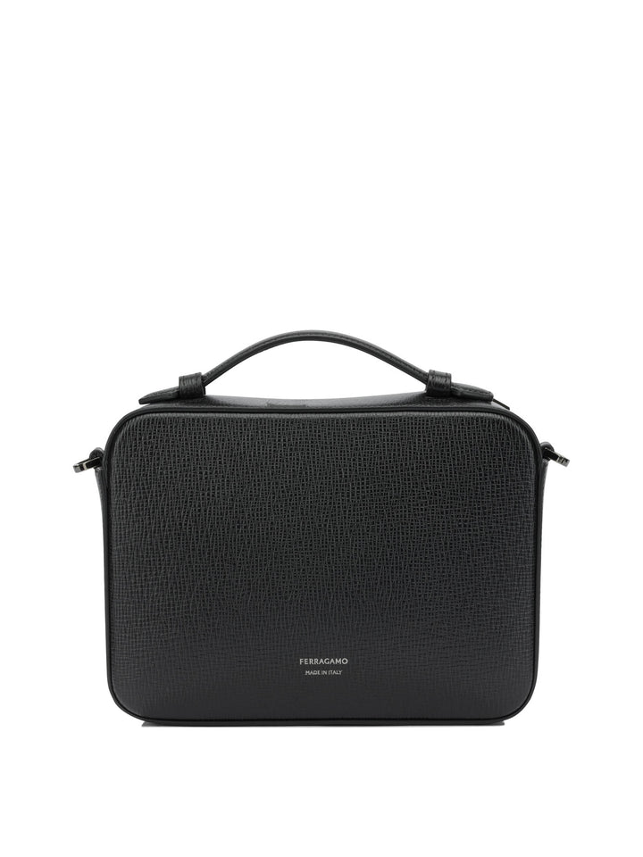 Ferragamo Gancini Borse a Tracolla - Nero | e51fb8faff914fef95813c091db979f33c043d3e