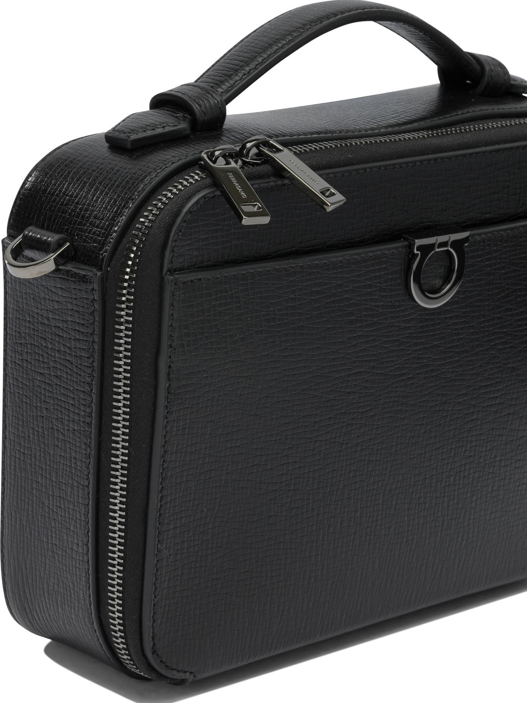 Ferragamo Gancini Borse a Tracolla - Nero | 2f791c564b221638a26ae42b84bc456d0fde6c43