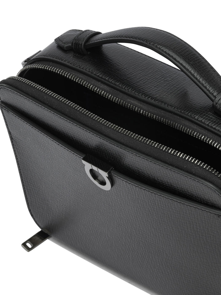 Ferragamo Gancini Borse a Tracolla - Nero | 9037187f923be726113cb5420d4eb037c741eafb