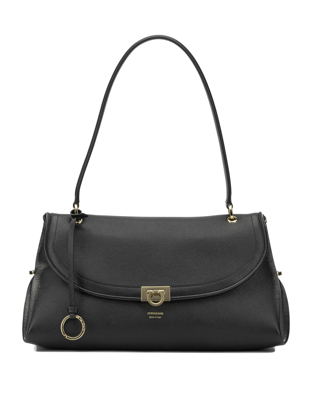 Ferragamo Gancini Borse a Spalla e Tracolla - Nero | 7a93c723996e8bfb3a3c57652c421029ffd33364