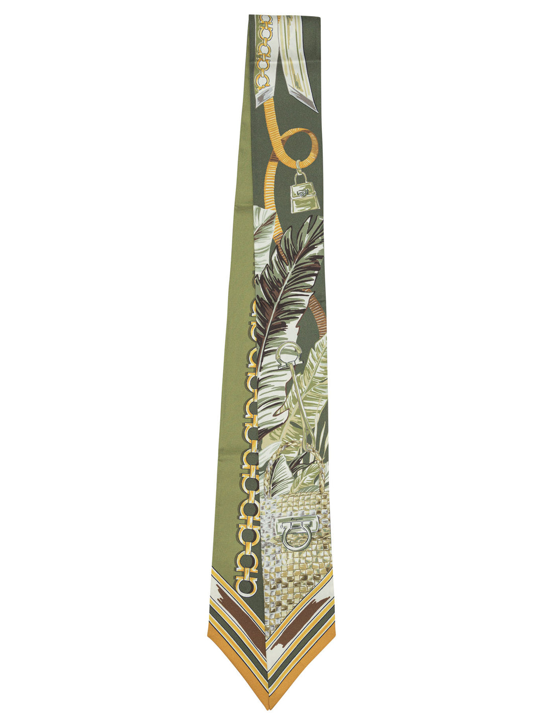 Ferragamo Felini Sciarpe & Foulard - Verde | 251568a28d3bb98ddf159f8cff86ec18aed00e70