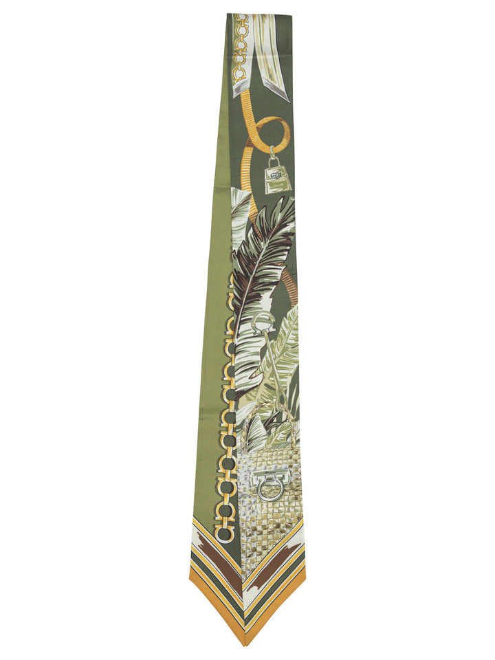 Ferragamo Felini Sciarpe & Foulard - Verde | 251568a28d3bb98ddf159f8cff86ec18aed00e70