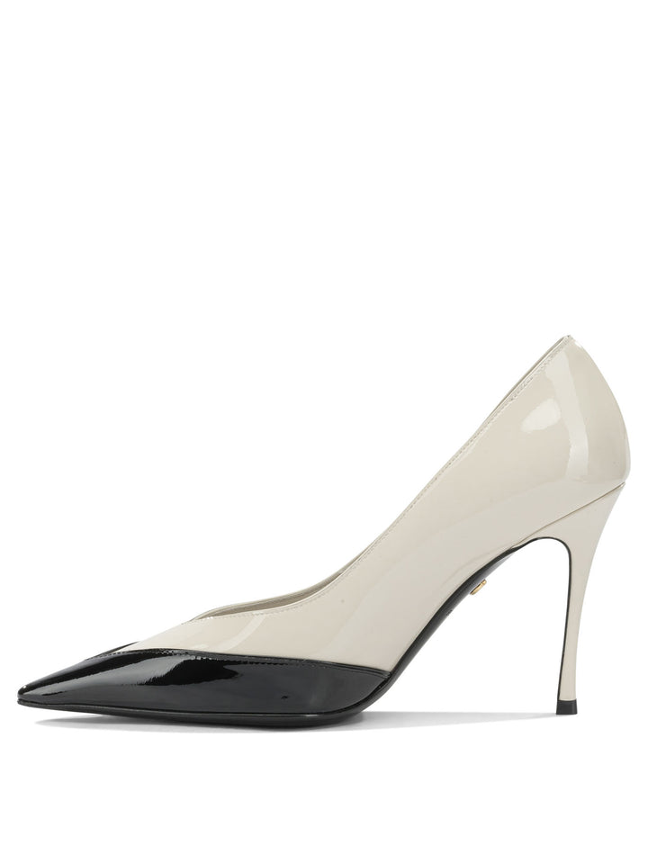 Ferragamo Yasmin 95mm Zapatos con Tacón Blanco
