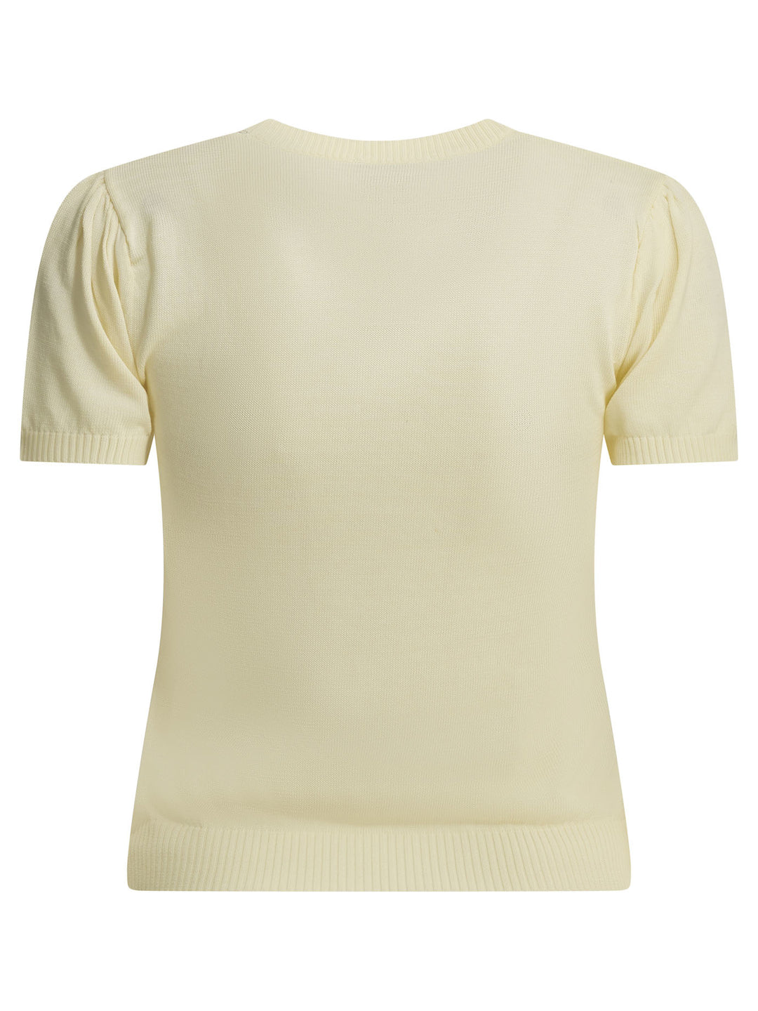 Ganni Argyle Knitwear - Bianco | 86b921c957c0d74606af1875c31e72d9ffeaddbe