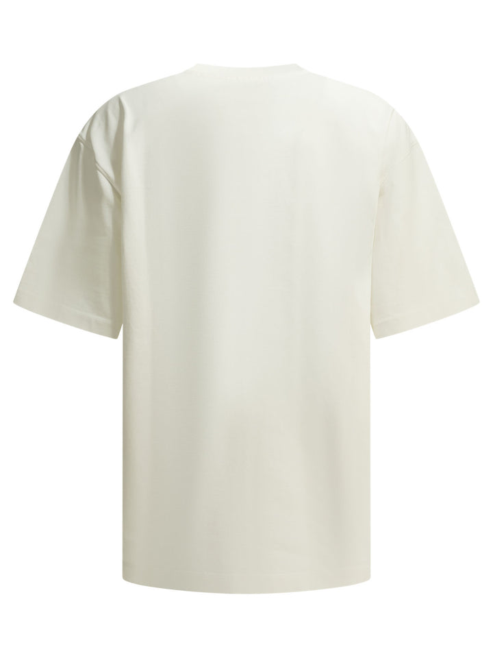 Ganni Qixi T-shirts - Bianco | 24905ded9c696f519665269dc47017f423f0bb19