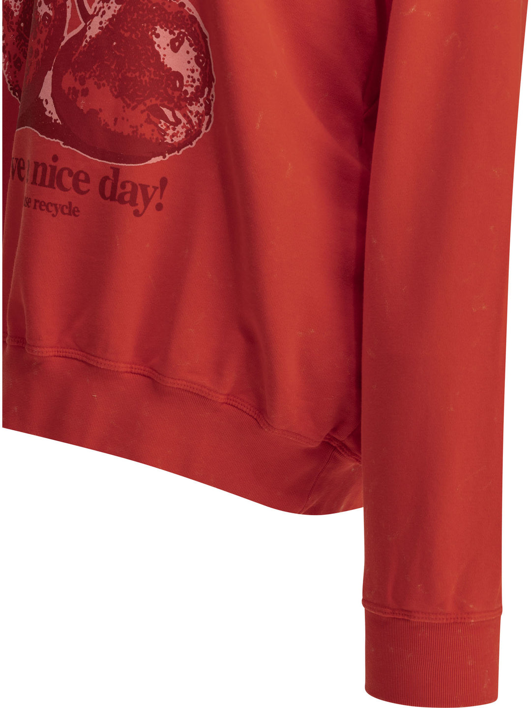 Ganni Cherries Sweatshirts - Rosso | ae119745dc7cf54c8190586e20ea47c773a6b4c3
