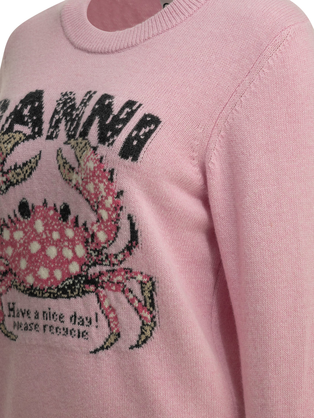 Ganni Crab Knitwear - Rosa | 0cc0d5d7b22046e7301c0780fb7f137b72df2fbe