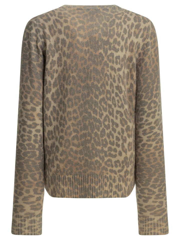Ganni Tiger Knitwear - Marrone | 51677e003a562bcbc493f007704a6099dea6e02c