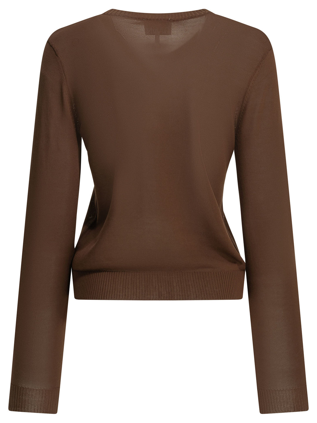Ganni Argyle Knitwear - Marrone | d8f73ec263f9db0d931585be11e1a7ecf841b295