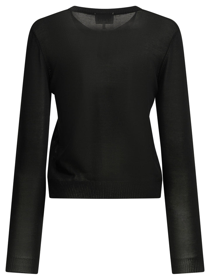 Ganni Argyle Knitwear - Nero | f84354defdd057d9f9f913ca1e1d382972582bc7