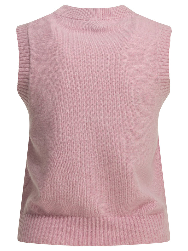Ganni Strawberry Knitwear - Rosa | a38849385df6963c8de31cffedc424ce8fd308c7