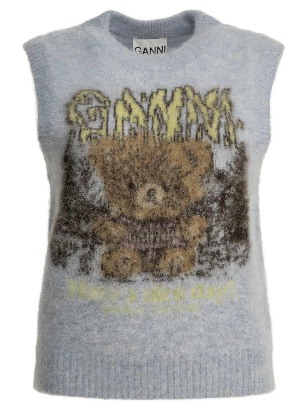 Ganni Teddy Knitwear - Viola | 4c40e933320ad53172db8332b93d225fed076fb0